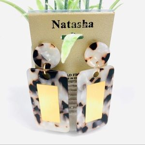 Natasha Animal Print Earrings 🐯
